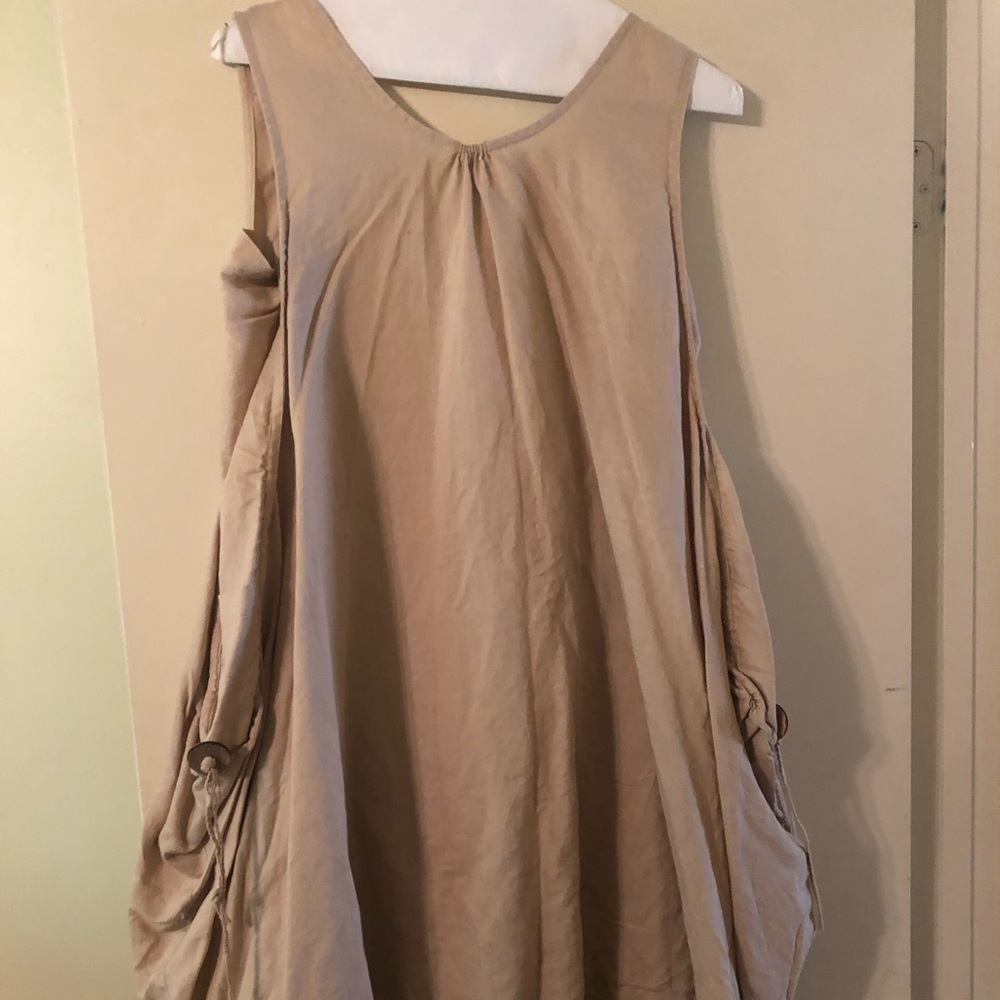 Fun loving linen dress